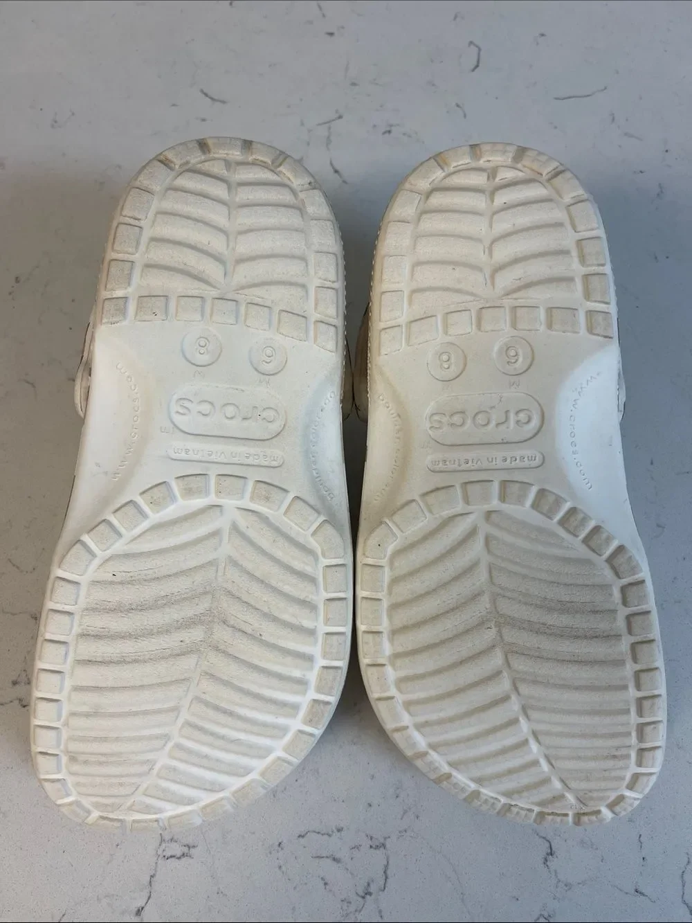 Crocs Classic Clog Camouflage Printing Beach 'White Camouflage' Mens 6 Women’s 8